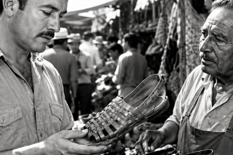 Nadie quería sus huaraches de cuero — Hasta que Pedro Infante los usó en su última película
