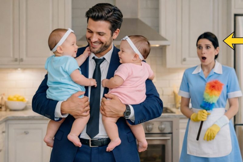 La Empleada Llevó a sus Hijas al Trabajo… y Jamás Imaginó lo Que el Empresario Haría…
