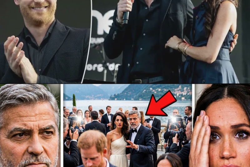 La “bomba” de los Clooney: Cómo George y Amal aislaron silenciosamente a Harry y Meghan de la élite de Hollywood