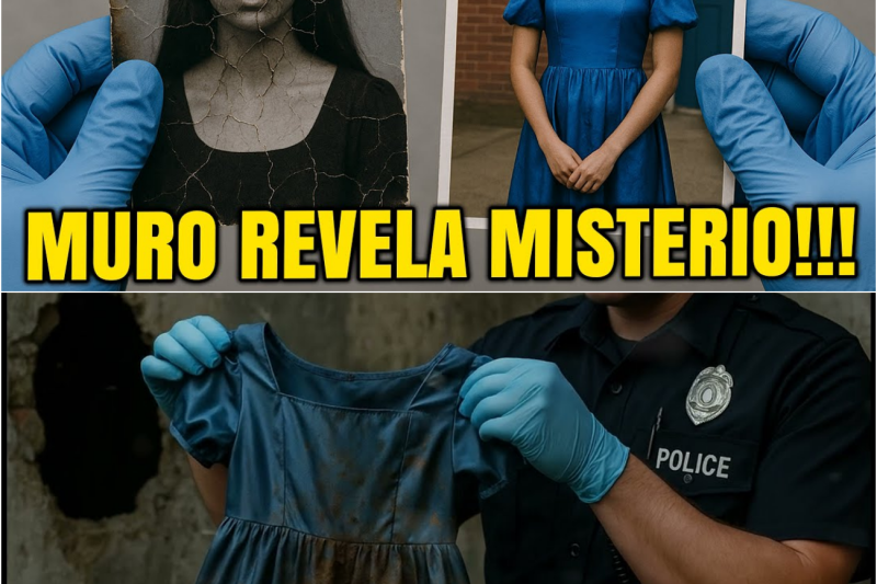 Nunca fue al baile — 20 años después hallaron su vestido dentro de una pared al demoler un motel.