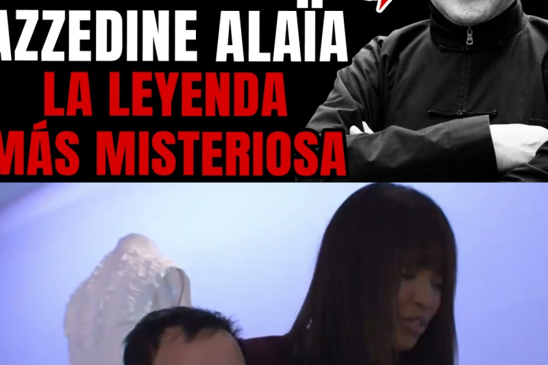 LA TRÁGICA HISTORIA DE AZZEDINE ALAÏA: EL DISEÑADOR QUE DESAFIÓ A PARÍS Y SE CONVIRTIÓ EN LEYENDA 
