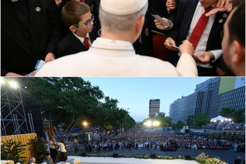 El imp4ct4nte y revelador mensaje del Papa León XIV a los jóvenes en España: “Tenéis el poder de cambiar la historia con amor”