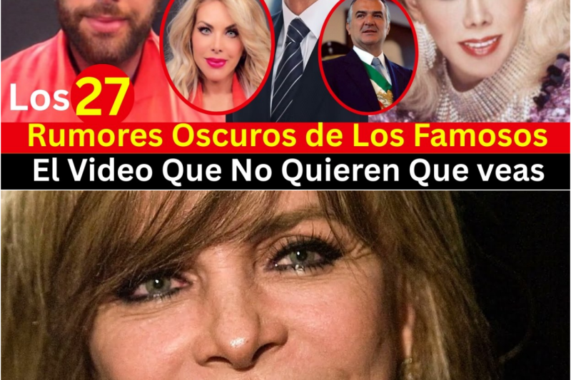Los 27 Rumores más Oscuros que Sacuden al Espectáculo: Lo que los Famosos Ocultan
