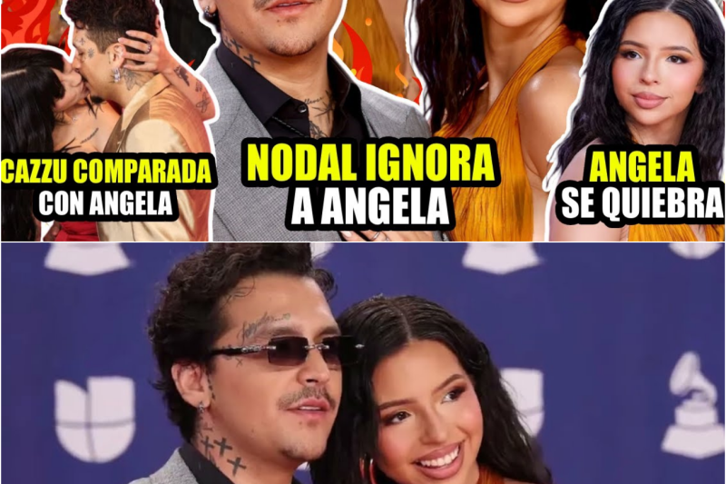 El Desaire del Año: Christian Nodal Humilla a Ángela Aguilar en los Latin Grammys y Desata Fuertes Rumores de Divorcio