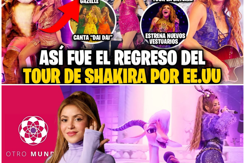 El Renacer de la Loba: Shakira Sacude Los Ángeles y Transforma su Gira con un Espectáculo Inédito en Estados Unidos
