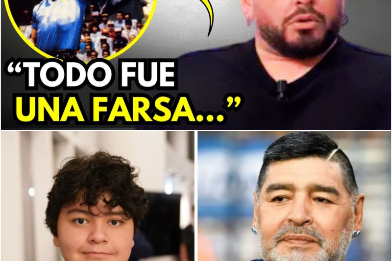 El doloroso desahogo del heredero: El hijo de Diego Maradona admite la verdad que estremece al mundo y revive el mito del hombre detrás de la leyenda