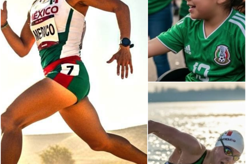 La mexicana que venció a todas en triatlón… y cruzó la meta con huaraches