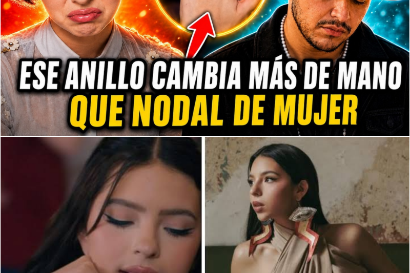 El colapso de las apariencias: El día que Ángela Aguilar fue descubierta con un anillo falso mientras Christian Nodal finge un lavado de imagen ante el arrollador éxito de Cazzu