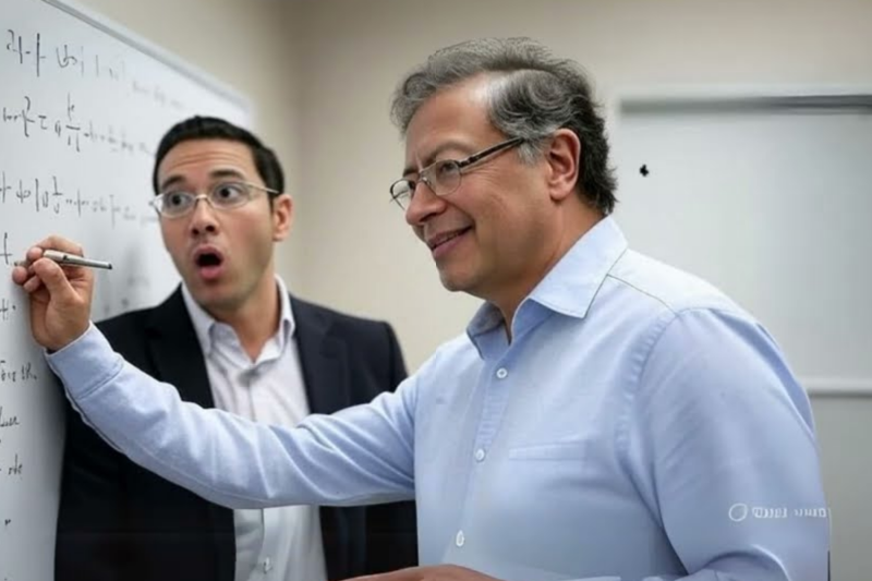 El Profesor que Intentó Humillar a Gustavo Petro Sin Saber Su Nivel Avanzado de Matemáticas