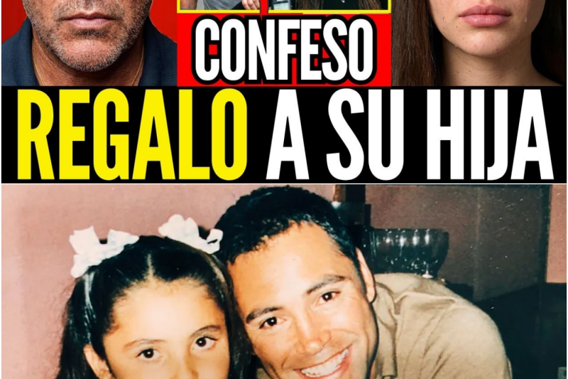 OSCAR DE LA HOYA: CONFESÓ LLORANDO QUE LE REGALÓ SU PROPIA HIJA A LOS KARDASHIAN