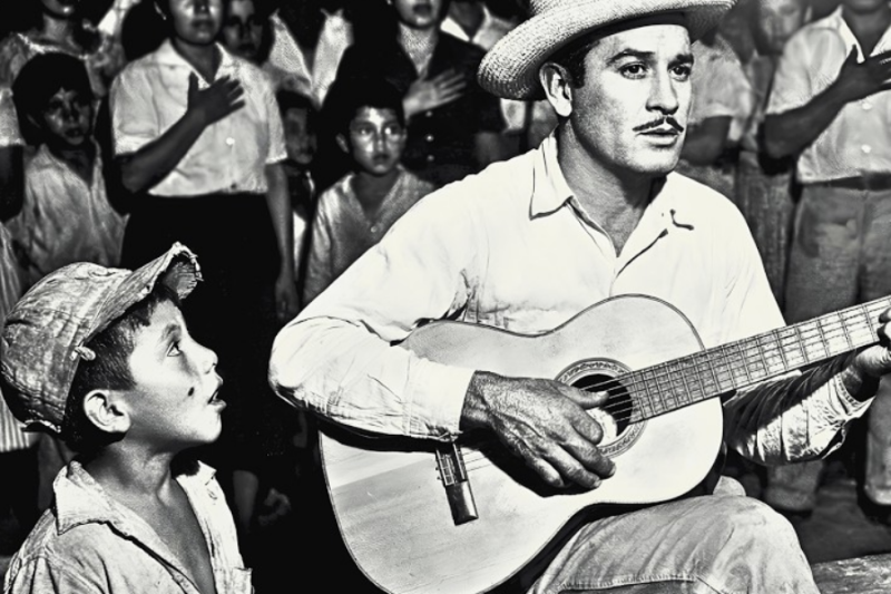Un pistolero le dijo que no podía cantar en Sinaloa… no sabía que era Pedro Infante
