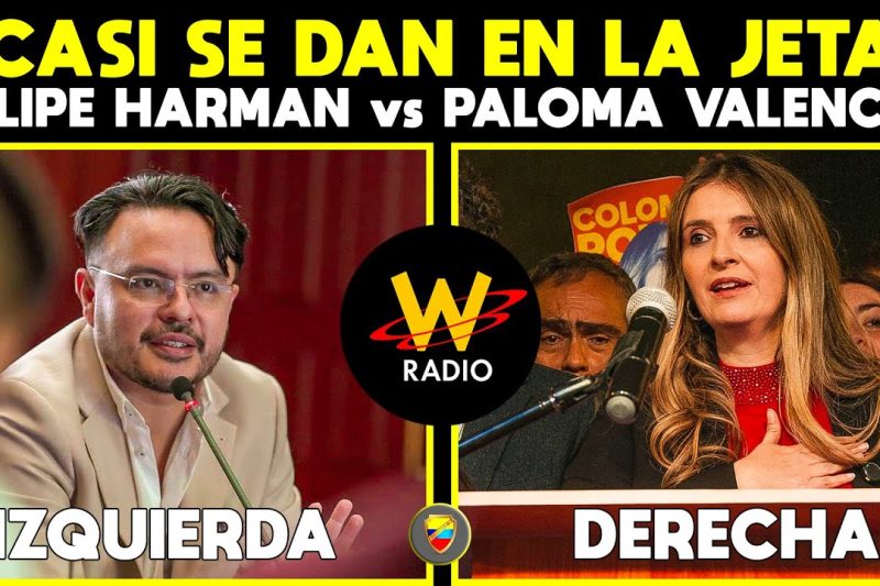 Tormenta política por tierras en Colombia: El tenso cara a cara entre Felipe Harman y Paloma Valencia que sacude al Congreso