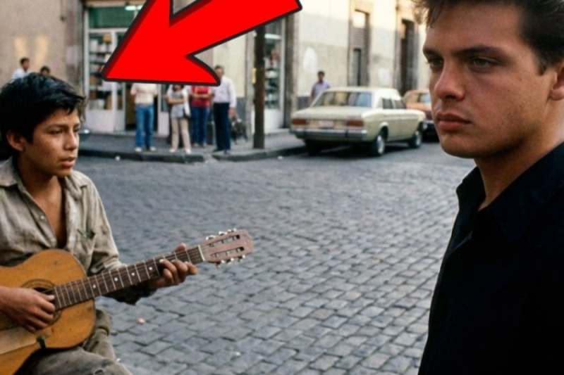 Un Chico de la Calle Cantaba una Canción de Luis Miguel Cuando, de REPENTE, el Propio Sol Apareció