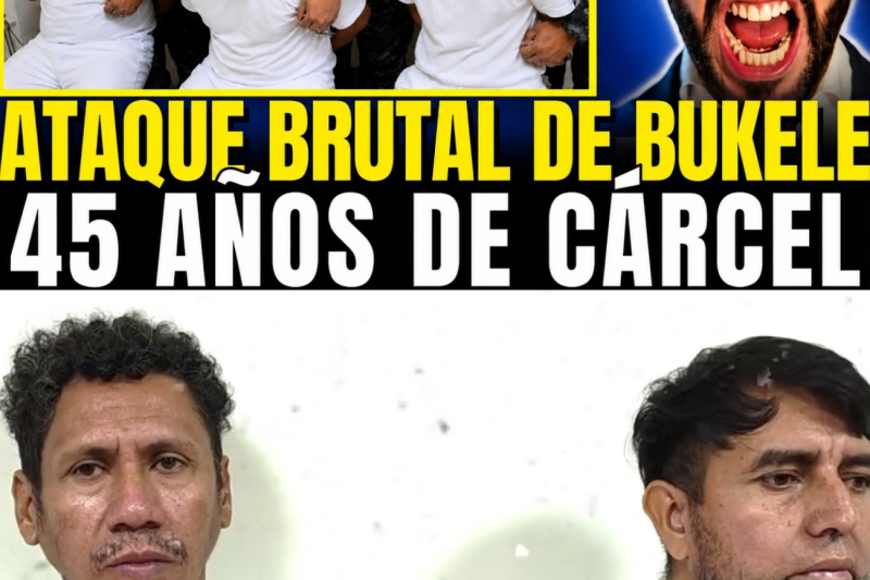ASÍ CAYÓ “EL SOVIÉTICO” Y 111 PANDILLEROS TRAS MEGA OPERATIVO ORDENADO POR BUKELE