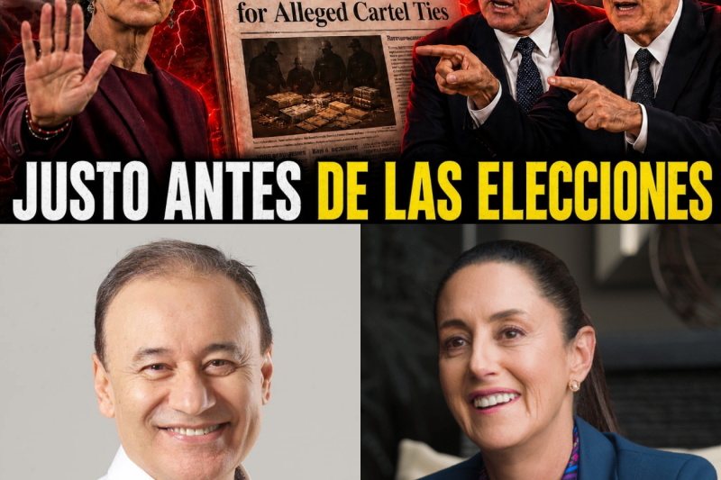 ¡JUEGAN SUCIO! La Oscura Operación Política del LA Times Contra Gobernadores de Morena a 4 Días del Voto
