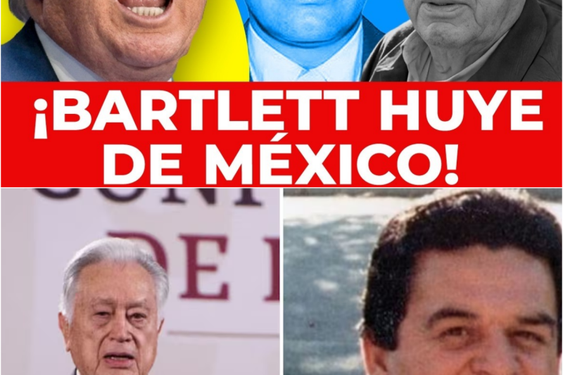 ¡El Vuelo de la Vergüenza! El Exilio de Manuel Bartlett en Primera Clase y el Derrumbe del Mito de la Austeridad Política