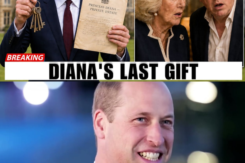 La herencia oculta de Lady Di que desata la guerra: El principe Guillermo reclama una propiedad secreta y deja al entorno de la reina Camila en el aislamiento absoluto