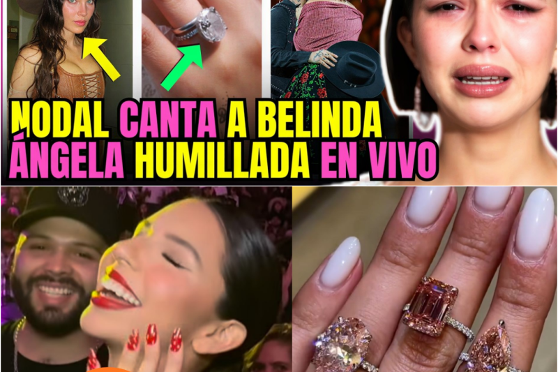 La Humillación Definitiva: Christian Nodal Canta un Éxito de Belinda Frente a Ángela Aguilar y Desata una Desesperada Crisis de Diamantes