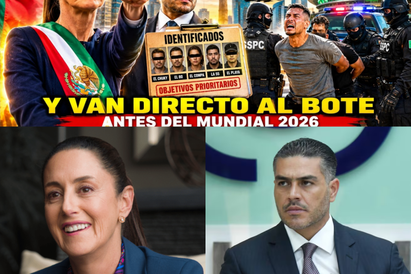 ¡Sheinbaum No Cede! Harfuch Destapa Infiltrados Criminales y Prepara Capturas Definitivas Antes del Mundial 2026