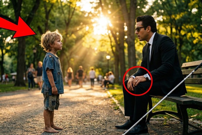 El Millonario Era Ciego… Hasta Que el Niño Pobre Hizo Algo Que Cambió Su Vida Para Siempre
