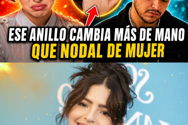 La farsa de Monterrey: El sospechoso anillo de Ángela Aguilar y el desesperado intento de Cristian Nodal por salvar su imagen pública