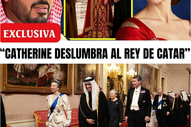 Con un gesto, Catalina calma la ira en el banquete de Estado y convierte las demandas del Emir