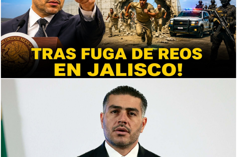 La Fuga de los 23 en Jalisco: El Colapso Estatal y la Implacable Cacería Federal Liderada por García Harfuch