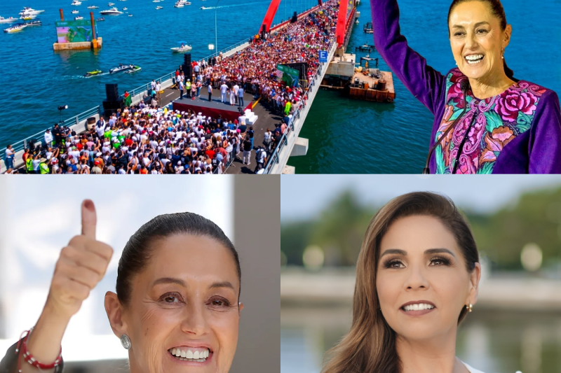 ¡De la Promesa a la Realidad! Sheinbaum Inaugura el Histórico Puente Nichupté en Cancún y Devuelve el Tiempo a los Ciudadanos