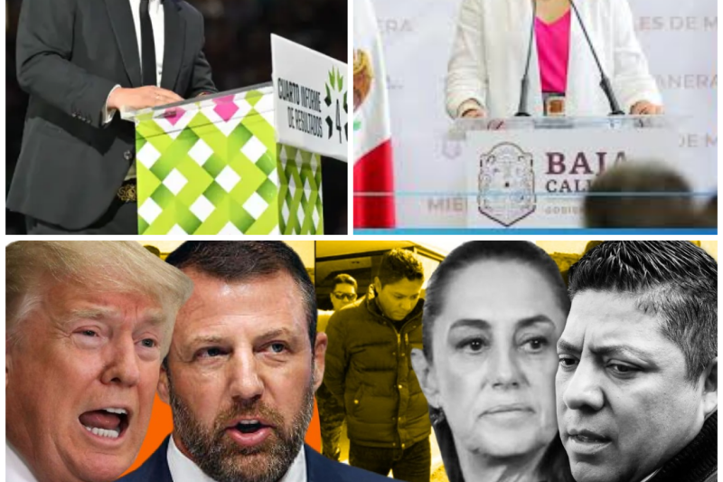 ¡TERREMOTO POLÍTICO EN LA 4T! ESTADOS UNIDOS INVESTIGA A RICARDO GALLARDO Y MARINA DEL PILAR POR PRESUNTOS NEXOS CON EL NARCOTRÁFICO Y LAVADO DE DINERO