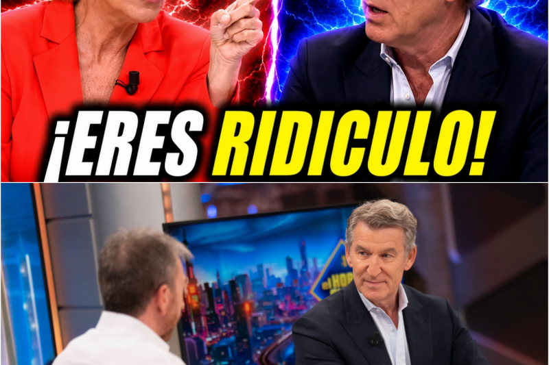 ¡INCREIBLE! FEIJOO PILLADO MINTIENDO EN EL HORMIGUERO EN PLENO DIRECTO