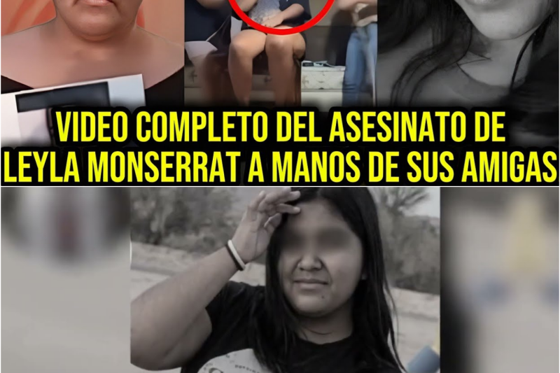 Video del momento exacto en donde Leyla Monserrat pierde la vida