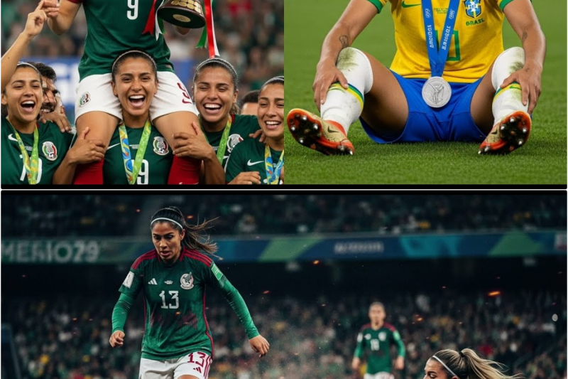 ‘Contra México será fácil’ — dijo la brasileña… y la mexicana la hizo llorar con un gol en el 90