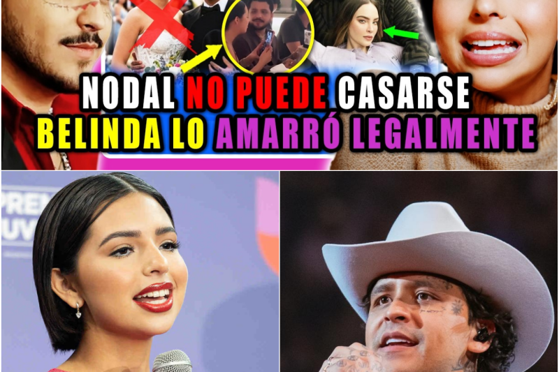 El espejismo del amor perfecto: Desplantes privados, carreras estancadas y la oscura sombra de un matrimonio nulo entre Christian Nodal y Ángela Aguilar