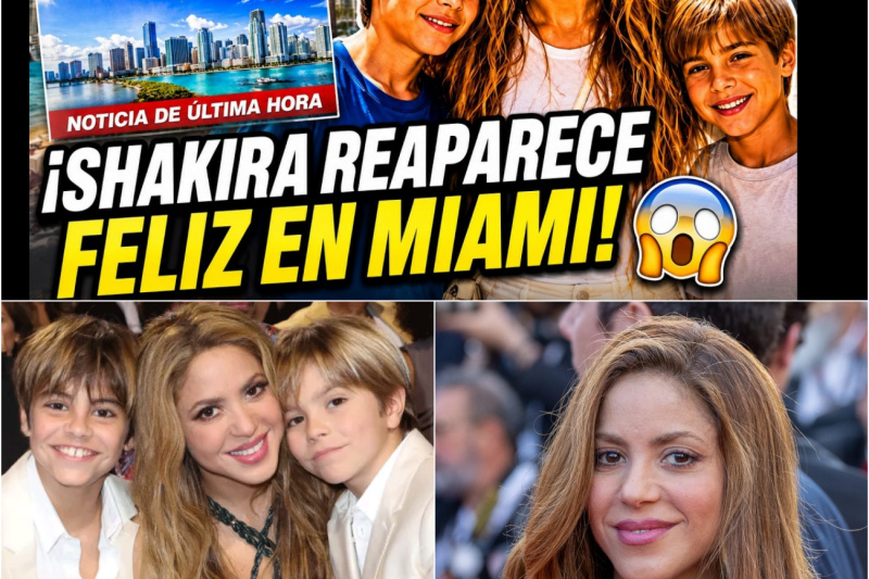 El Renacer de Shakira: La Reaparición Triunfal en Miami tras Vencer a Hacienda que Conmueve al Mundo