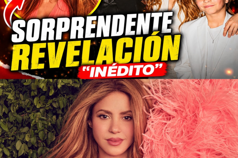 Shakira estremece al público con una íntima revelación sobre el talento de Sasha que la hizo llorar en el piso de la cocina