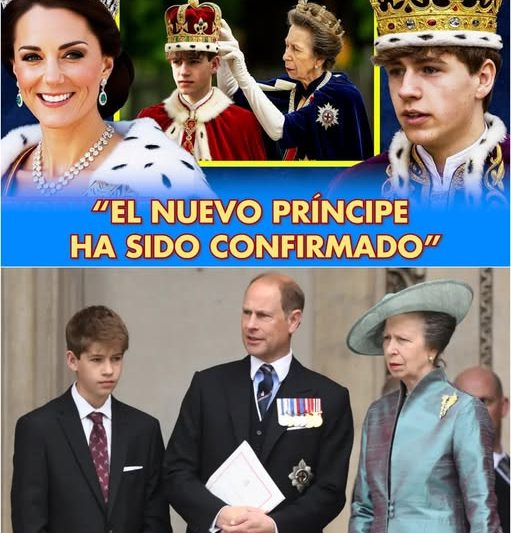 El rey Carlos eleva a Jacobo, conde de Wessex, a príncipe para apoyar el nuevo reinado de Guillermo