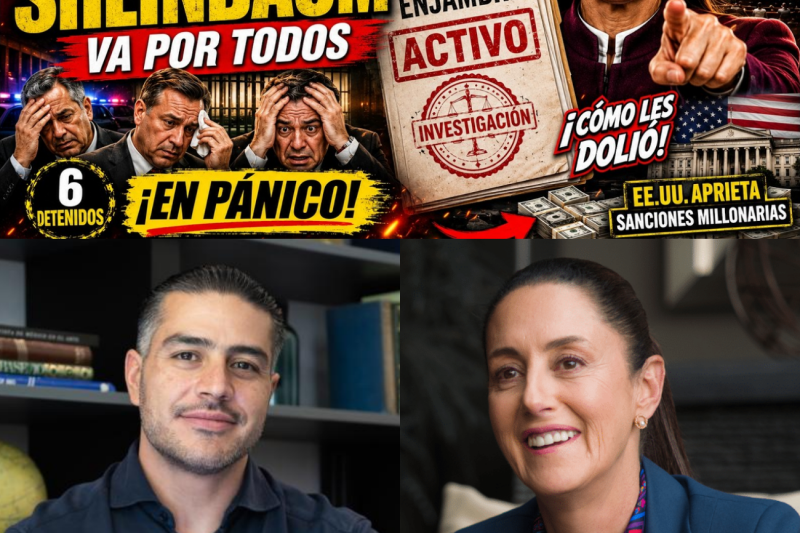 Claudia Sheinbaum Bajo Dos Fuegos: El Operativo Enjambre, Presión de EE.UU. y la Caída de los Intocables