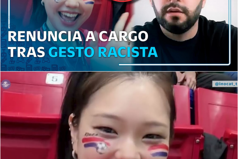 El fin de una carrera: Funcionario mexicano renuncia tras exhibirse en un repudiable acto de racismo contra influencer coreana
