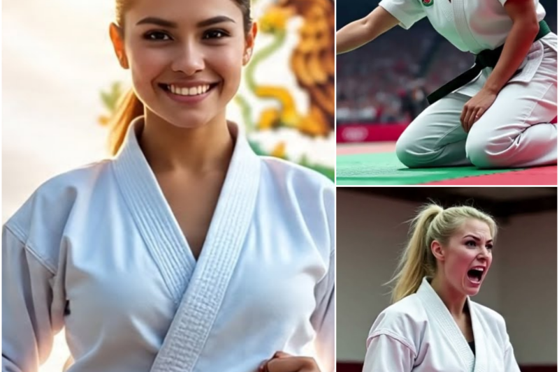 Nunca pierdo con mexicanas’, gritó la karateca polaca… y la joven mexicana la dejó KO frente a todos