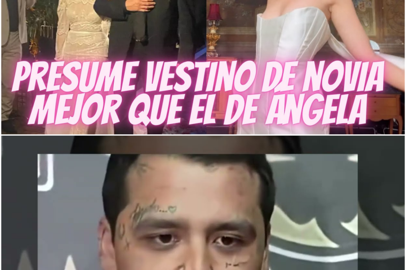 ¿Guerra de Estilo? El impactante vestido nupcial de Esmeralda Camacho que dejó a Ángela Aguilar en el olvido