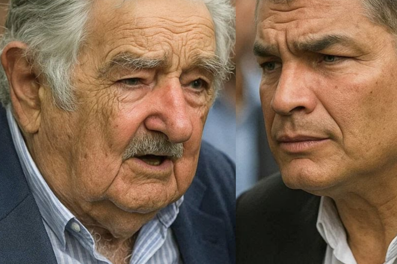 Lo que José Mujica le dijo a Rafael Correa y conmovió a Ecuador en la hora