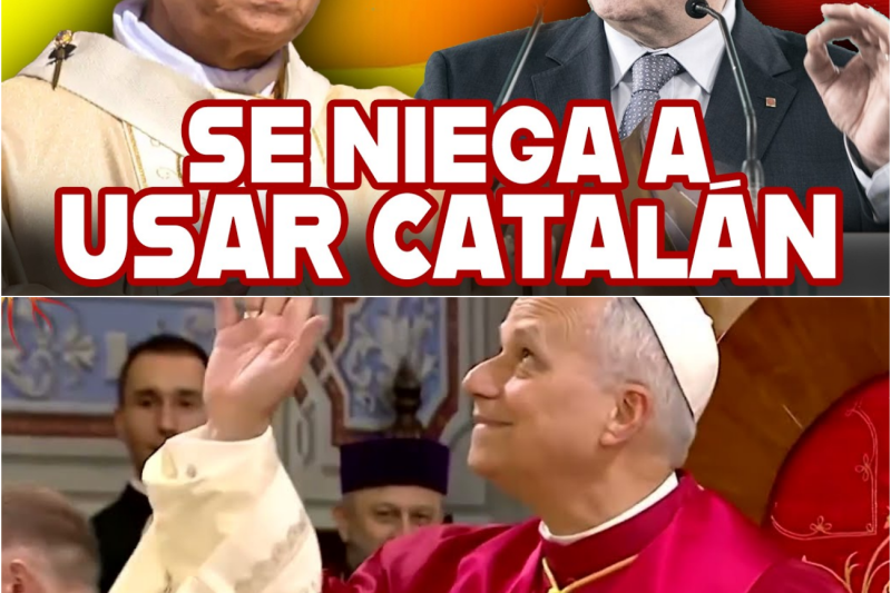 Tormenta en el Vaticano: El Papa León XIV se niega a usar el catalán como lengua principal en su visita y desata la furia del independentismo