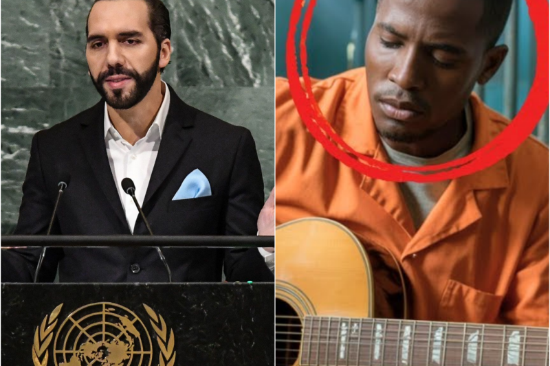 Bukele descubrió a un músico ciego en la cárcel… ¡Y cambió una vida!