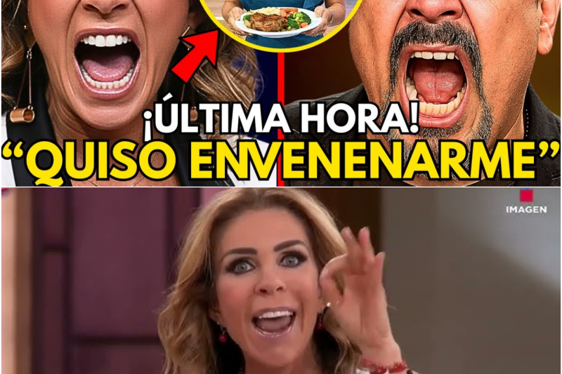 Grave denuncia en la televisión mexicana: Rocío Sánchez Azuara expone en vivo un presunto intento de envenenamiento con arsénico vinculado al entorno de Pepe Aguilar