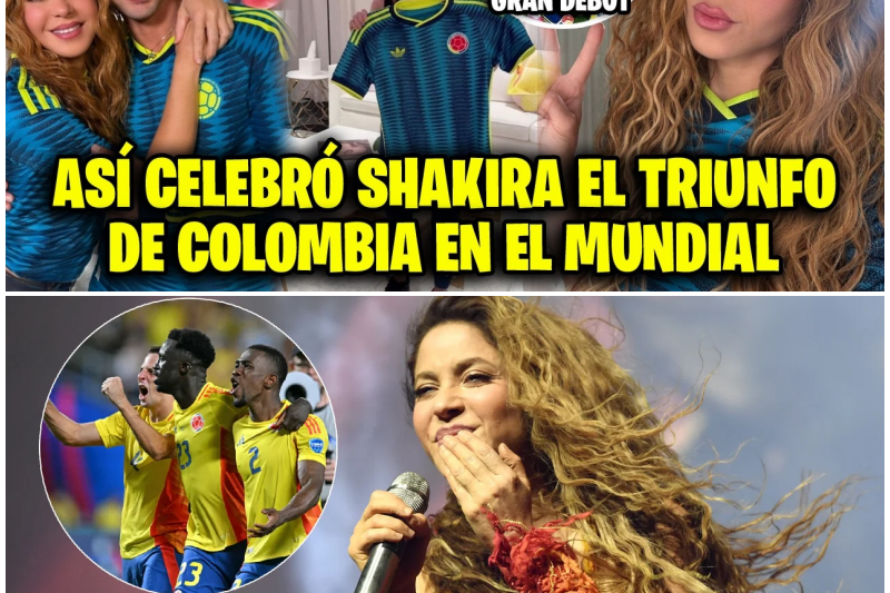 Entre Goles y Confesiones: Shakira Paraliza al Mundo al Celebrar la Victoria de Colombia y Revelar un Secreto Inesperado para Europa
