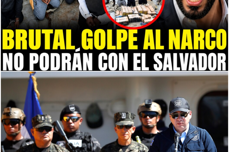 ¡Golpe Histórico en Alta Mar! El Salvador Destruye la Red Invisible del Narcotráfico en el Pacífico