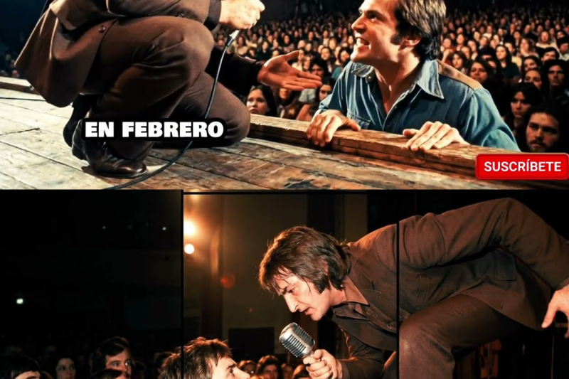 Un Desconocido DESAFIÓ a Nino Bravo en Pleno Concierto — Lo Que Pasó Después SILENCIÓ el Teatro