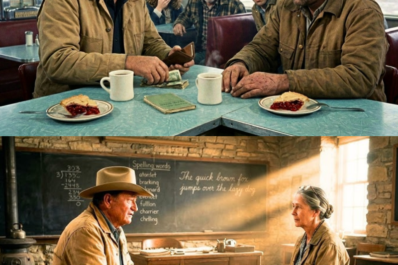 John Wayne escuchó la historia de un herrero en Wyoming en 1956, y luego apostó dinero.