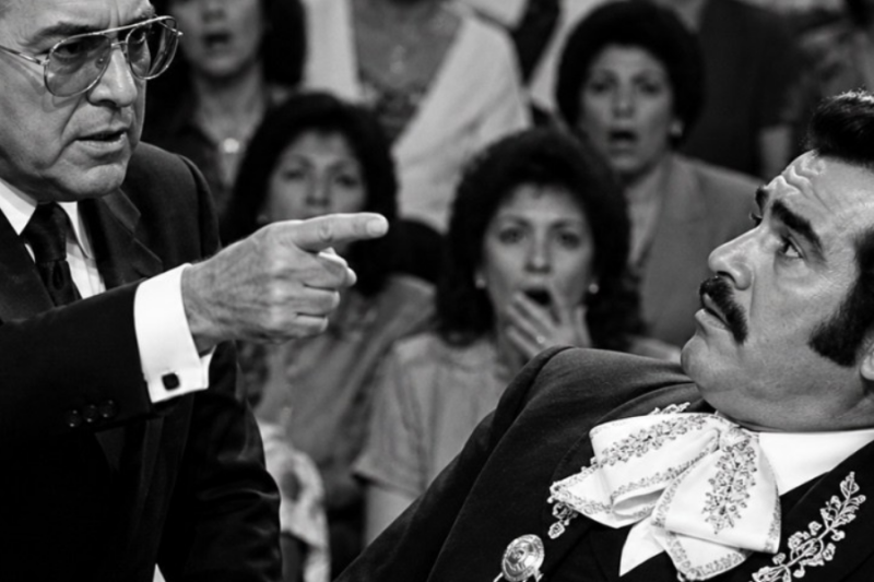 El día que Raúl Velasco HUMILLÓ a Vicente Fernández en público – Su respuesta dejó a todos en shock