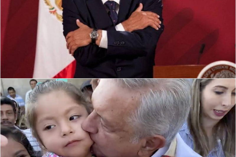 AMLO Abraza A Una Niña Víctima Del Terremoto – Ese Momento Pasó A La Historia De México!
